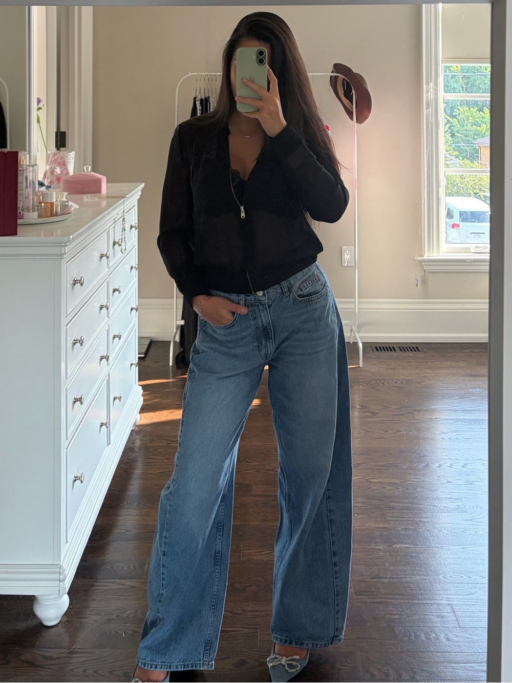 CLUB MONACO Allegra Silk Lace Bomber Jacket